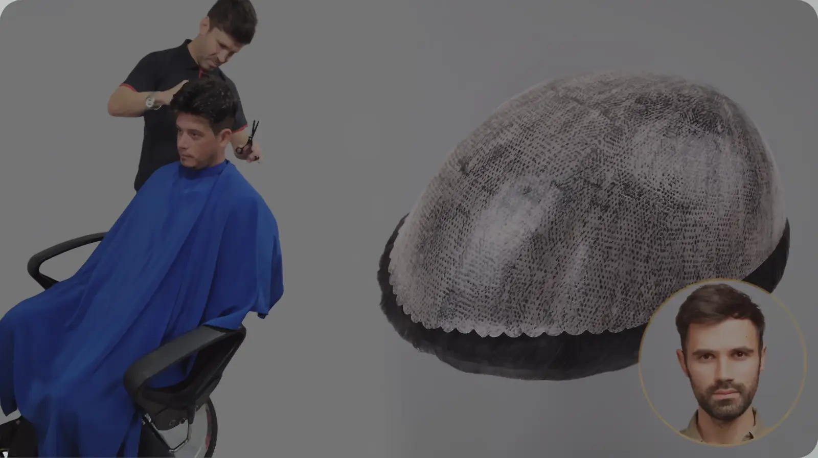 Prótese Capilar Masculino